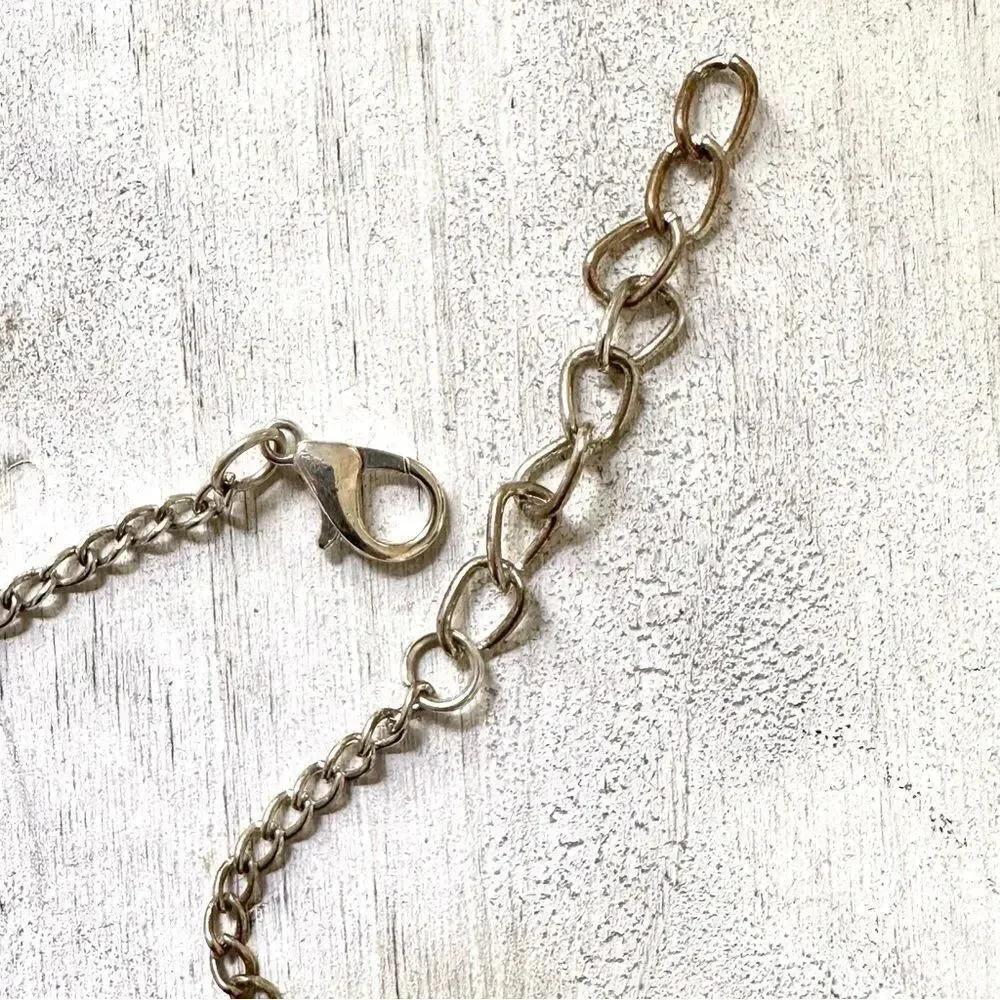 Long tassel necklace
